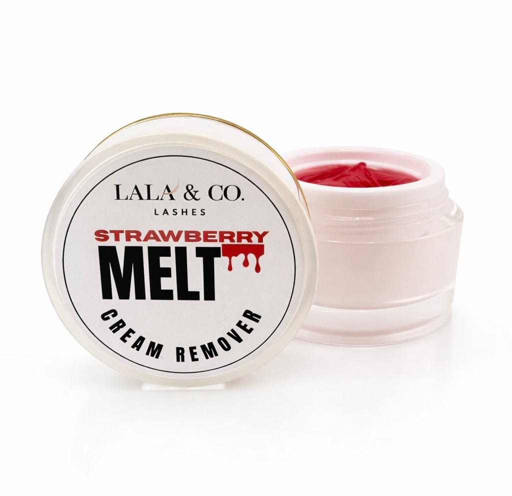 Strawberry Melt Lash Remover