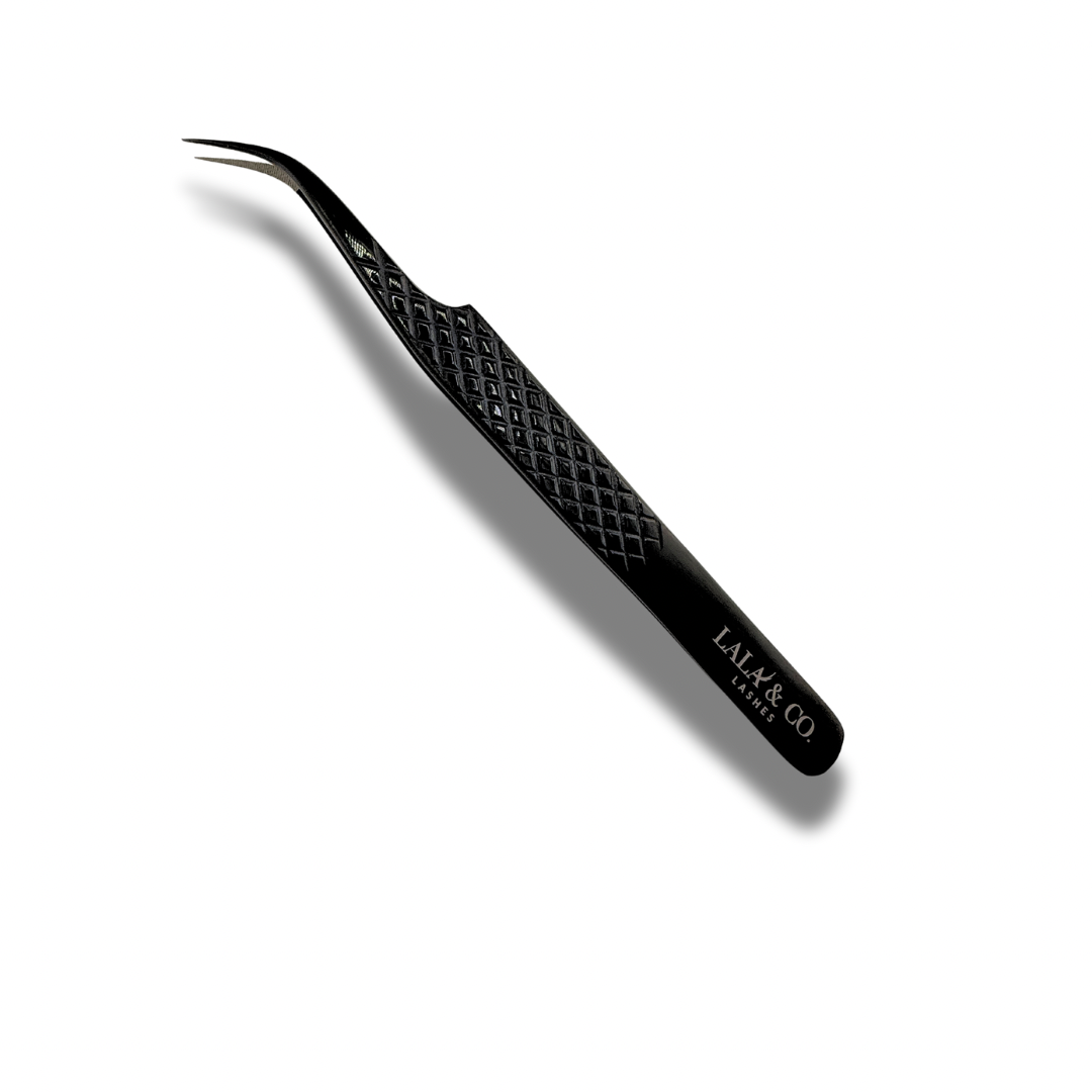 J Curve Isolation Lash Tweezer - Midnight Collection