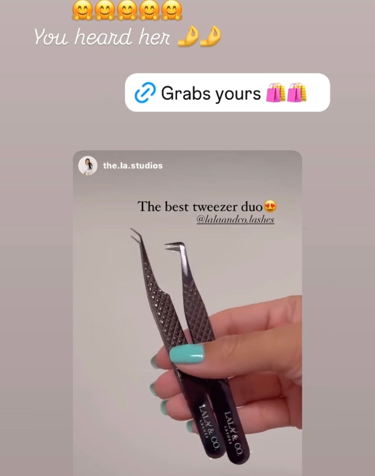 Full Midnight Lash Tweezer Collection - Fiber Tip
