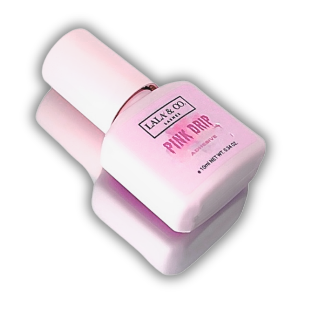 Pink Drip Adhesive - 1 sec