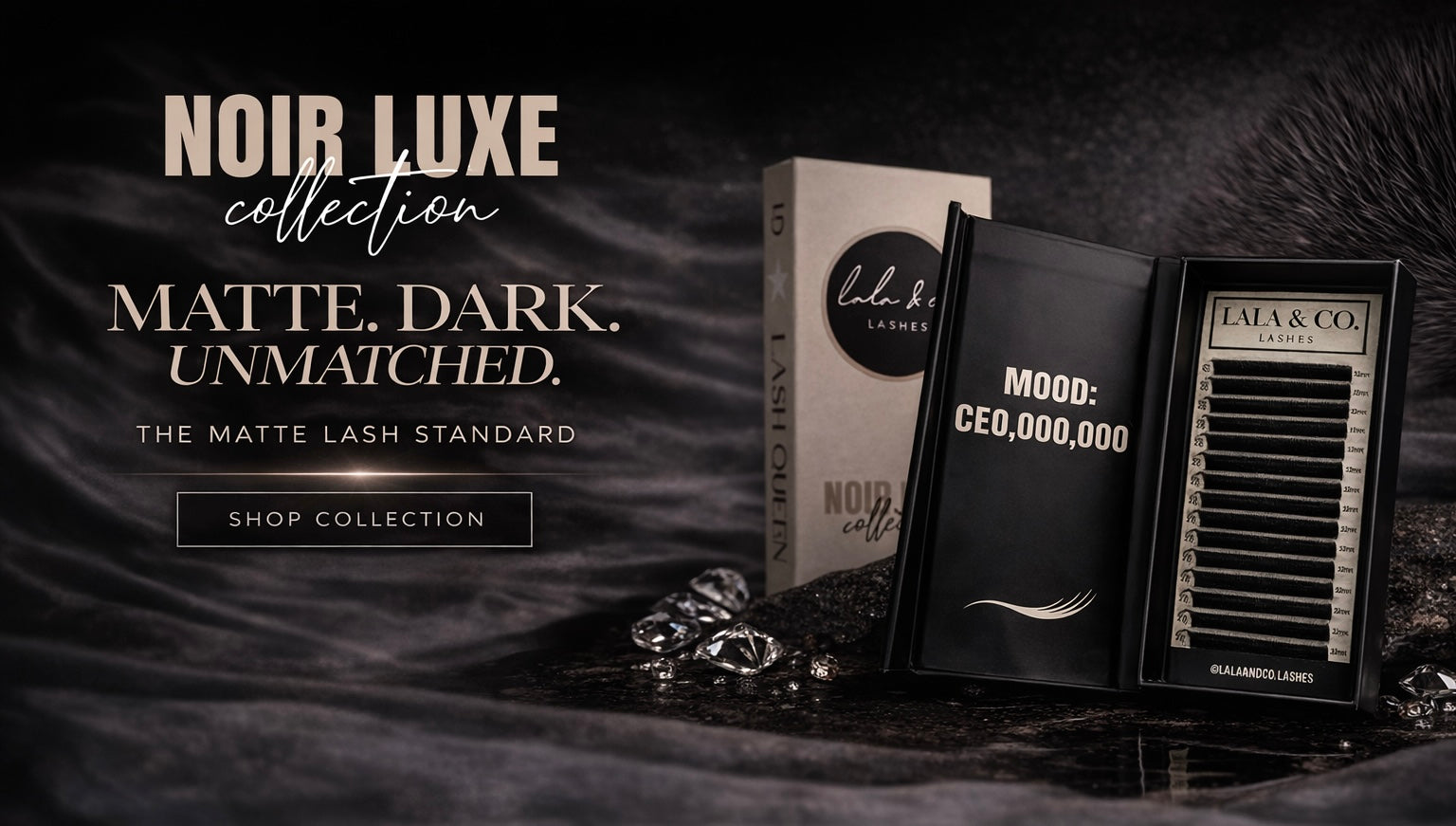 The Noir Luxe Cashmere Lash Collection