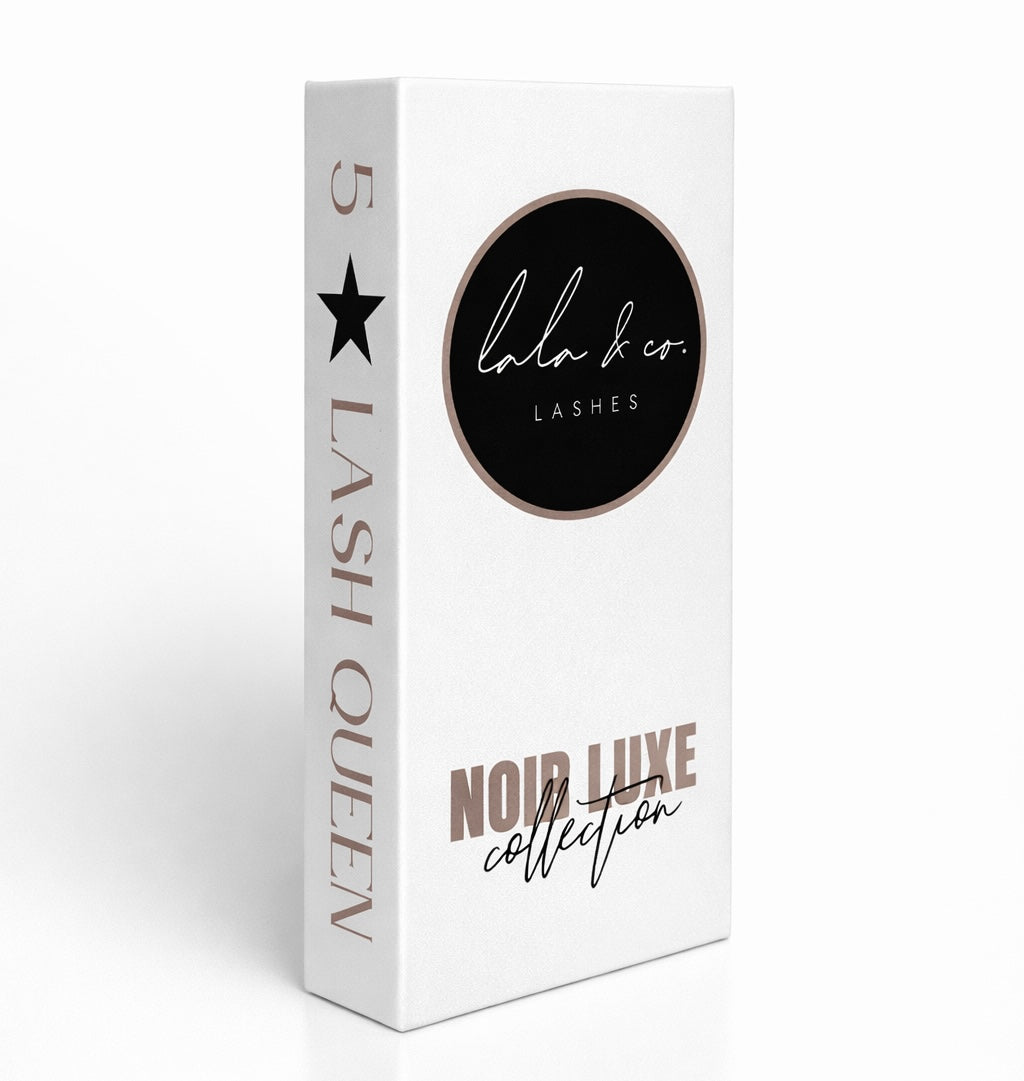 LaLa and Co Noir Luxe 0.05mm lash extension tray for volume and mega volume sets