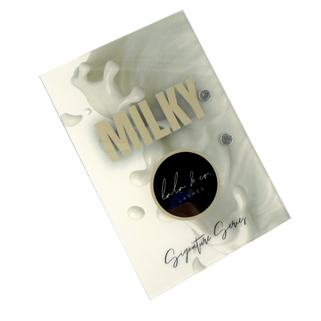 Milky Lash Tile – LaLa & Co. Lashes