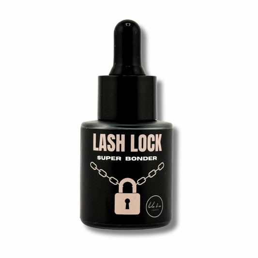 LaLa and Co Lash Lock Super Bonder 20ml seals lash adhesive for extended retention