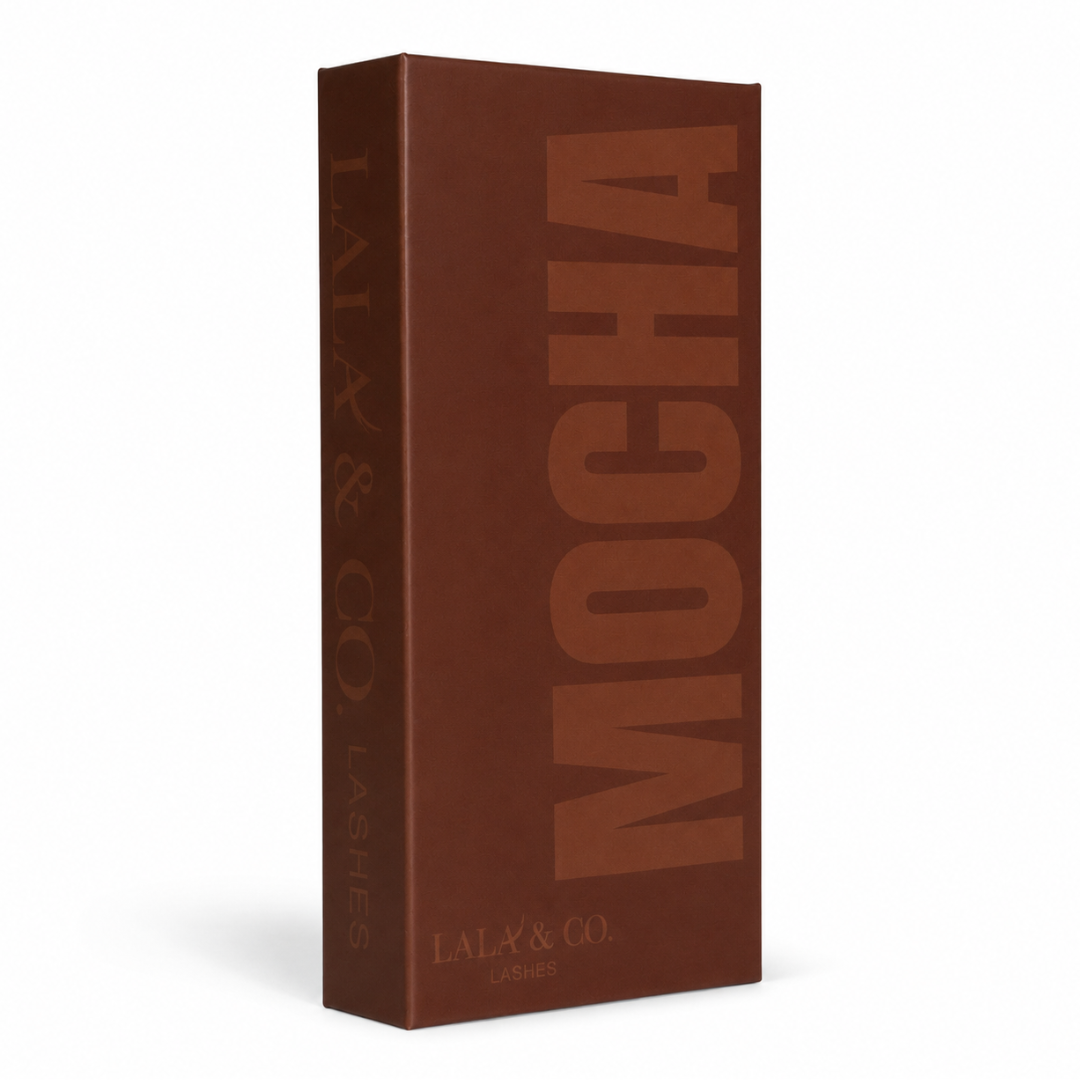 Mocha - Matte Medium Brown Lash Trays