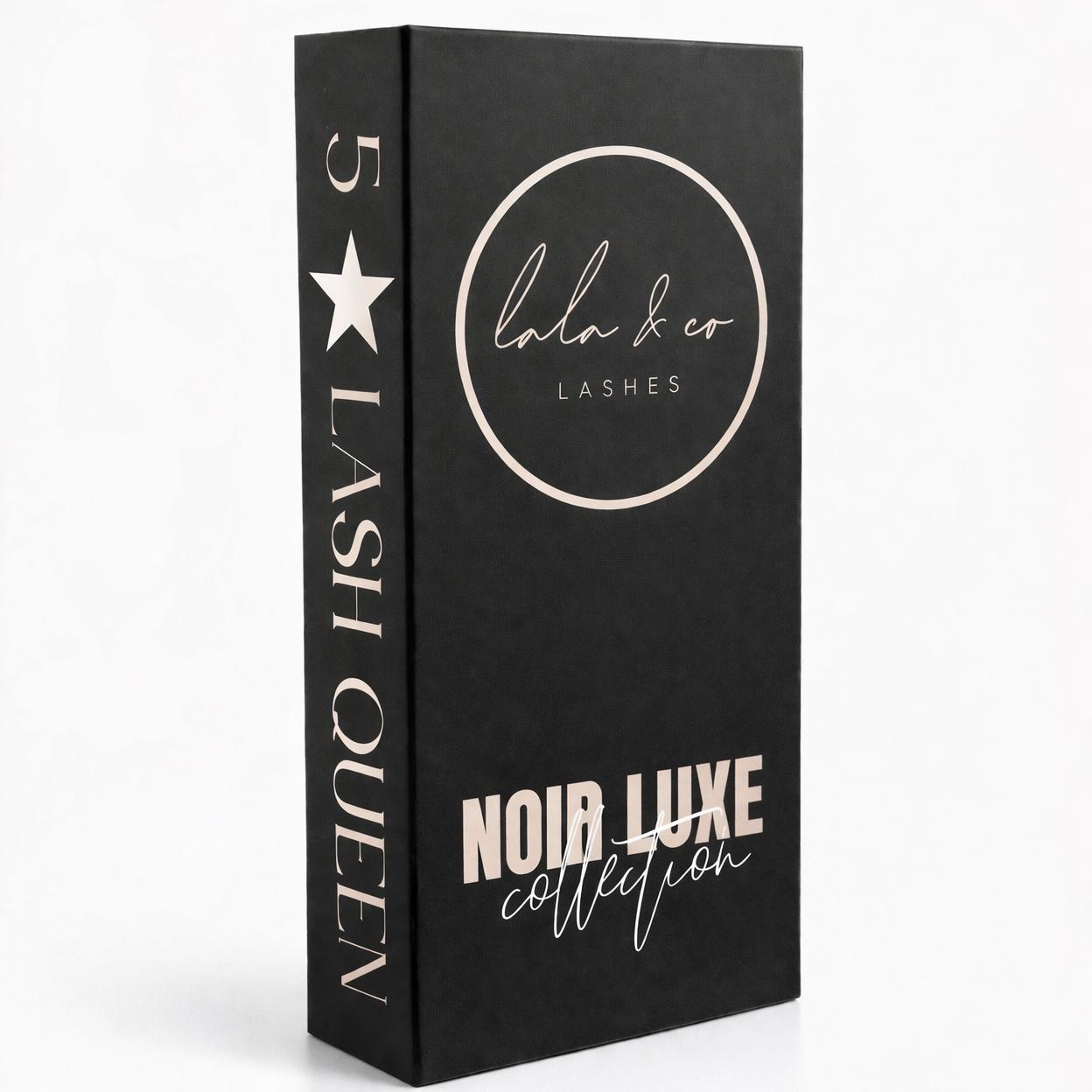 LaLa and Co Noir Luxe 0.03mm ultra-fine lash extension tray for volume fans